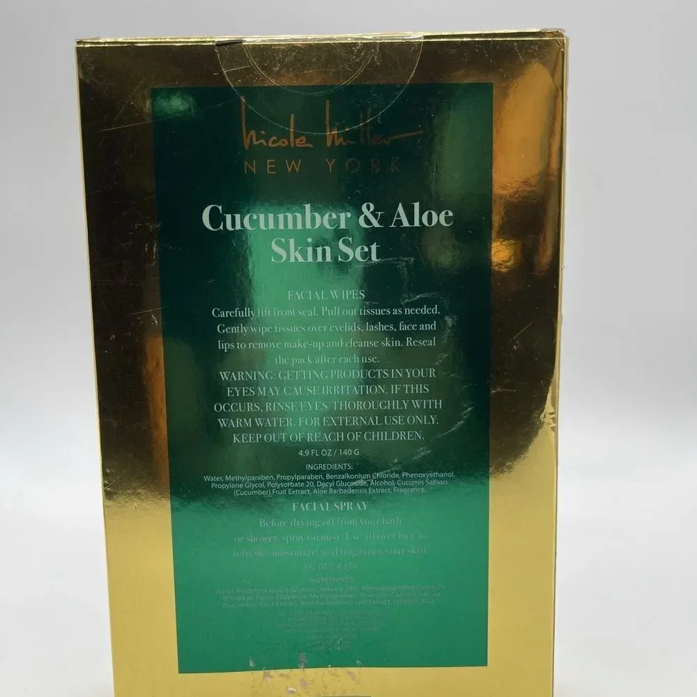 Nicole Miller Cucumber & Aloe Skin Set